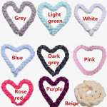 &Uuml;lipaks ja pehme beebih&auml;lli koev&auml;rviline riba s&otilde;lme padi beebi voodipesu Kodu dekoratiivne punutud v&otilde;revoodi kaitseraua beebi magamiskaitsepadi 3m hall/lilla