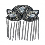 Stiilsed Epaulette Punk Unisex rhinestones