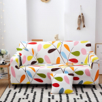 Prinditud diivani kate Stretch diivani katted Istme katted 2-kohalise diivanipadjaga pestav elutoa m&ouml;&ouml;bli kaitse 1-seat 90-140cm
