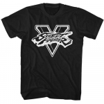 Street Fighter SFV BW Slim Fit Must Unisex T-s&auml;rk S
