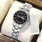 Naiste veekindel k&auml;ekell Naiste k&auml;ekell, kvarts, volframist terasest naiste k&auml;ekellad