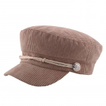 Velvetist triibuline lame m&uuml;ts S&uuml;gistalvine Solid Army Cap Military Caps Lamedad M&uuml;tsid Kapteni M&uuml;ts khaki