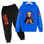 Naruto Hoodie Laste riided Poiste Pusad Avatar Kakashi Harajuku Lahtised dressipluusid Top S&uuml;gise kevade O kaelaga Pulloveri komplektid 130
