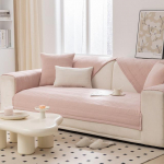 Cotton Chaise Lounge Diivanmatt Four Seasons universaalse triibuga riidest diivani r&auml;tik libisemiskindel diivanipadja kate elutoa kodu jaoks 1pc30x50 pillowcase