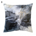 Padjakate Pehme tekstuuriga Kergesti hooldatav pol&uuml;ester Abstraktne Marmorist tr&uuml;kitud padjap&uuml;&uuml;r M&ouml;&ouml;blitarbed 8