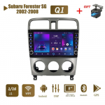 Icreative 2-Din Androidi autoraadio multimeediumivideopleier Subaru Forester SG 2002-2008 jaoks koos nupunupuga WiFi 1+16GB 1+16GB