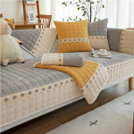 Four Seasons diivanipadi Moodne minimalistlik libisemiskindel padi, talvine mugav ja pehme diivanikate 70*70cm hall