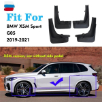 FOR BMW X5 X5X X5M Sport G05 Mudguards Fender Mud Flap Guards Splash Mudguard Fenders Mudflaps car accessories -2024 X5X gray