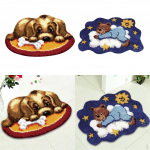 Loomade karukoerte komplektid p&otilde;hiliste vaipade valmistamise t&ouml;&ouml;riistadega