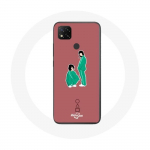 Xiaomi Redmi 9C &uuml;mbris Squid m&auml;ng Ji Yeong number 240 ja Kang Sae Byeok number 067