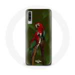 &Uuml;mbris Samsung Galaxy A50 Pionus Parrot Red jaoks
