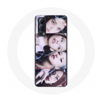Coque pour Vivo Y72 Blackpink Born Pink Affiche Teaser Comeback Single Pink Venom 2022