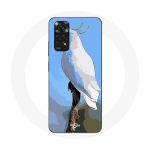 &Uuml;mbris Xiaomi Redmi Note 11S Cockatoo Parrots white Birds jaoks