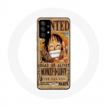 Coque pour Samsung Galaxy A13 4G / A13 4G Lite One Piece Manga Luffy affiche de recherche