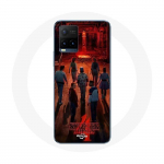 Coque pour Vivo Y21s 2021 / Y21 2021 Stranger Things Affiche Equipages Fan Art Saison 4