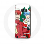 &Uuml;mbris Samsung Galaxy S6 Edge Karma ja Nagisa Assassination Classroom Anime j&otilde;ulup&uuml;ha jaoks