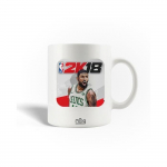 Keraamiline kruus NBA spordiliiga korvpallikunsti taustapilt 2K