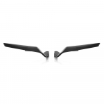 Mootorratta peeglid KTM 1290 Super Duke R Evo 2022-2023 k&uuml;ljepeegli sportlikule tahavaatepeeglikomplektile reguleeritavad tiibpeeglid must