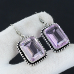 Roosa Kunzite v&auml;&auml;riskivist k&otilde;rvar&otilde;ngas, 925 Sterling h&otilde;bek&otilde;rvar&otilde;ngas, Boho h&otilde;bek&otilde;rvar&otilde;nga ehted, Boheemi k&otilde;rvar&otilde;ngad kingitusteks, naiste ehetest k&otilde;rvar&otilde;ngad 1.95