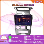 Juhtmeta autoraadio Carplay jaoks KIA Carens 2007-2012 Android Multimeedia Videopleier GPS Navigatsioon WIFI 2+32GB 2+32GB,A