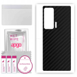 apgo Protective Skin Sticker for the back compatible with Honor Magic V, Wrap Film, Foil, Vinyl - Pattern Carbon Black