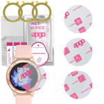 3x apgo Ultra-Clear Hybrid protective glass compatible with Garett Women Elise, flexible nano glass, great replacement for tempered glass, scratch-res