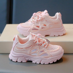 T&uuml;drukute spordijalatsid kevadel ja s&uuml;gisel hingavast v&otilde;rkkangast t&uuml;drukute vabaajajalatsid populaarsed valged kingad 27 roosa