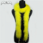 2 meetrit 35g kohevad kalkuni suled Boa Marabou sulgedest &otilde;hukesele &otilde;htukleidile/riietusele/sallile/Cosplay kaunistuseks Uus 5pcs