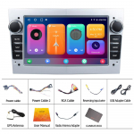Reakosound 2 Din 7-tolline autoraadio Android Opel Vauxhall Astra Antara Meriva Vivaro Combo Signum Vectra Corsa G Carplay GPS WIFI jaoks 2+64