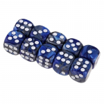 10 tk 16 mm kahev&auml;rviline l&auml;bipaistmatu kuuepoolne t&auml;pit&auml;ringum&auml;ngud D6 D&D t&auml;ringukomplekt RPG t&auml;ringutega sirge tassi baari lauam&auml;ngukomplekt KTV Entertainment