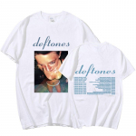 Deftones Around The Fur Tour Band Concert T-s&auml;rk Punk Hip Hop T-s&auml;rgid Gooti stiilis Retro Oversized T-s&auml;rk Unisex t&auml;navar&otilde;ivastele L