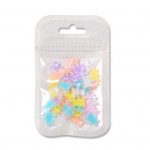 50 tk Nail Art Ehted Peen vibu amuletid Aksessuaarid V&auml;rviline vaik Nail Art Decoration K&uuml;&uuml;nte tarvikud F