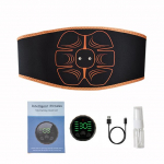 ABS-stimulaator elektrivibratsiooniga k&otilde;hulihaste treener Lihasstimulaator USB laadimisega keha salendav fitness massaaživ&ouml;&ouml;d