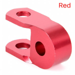 2 tk Mootorratta mootorratta k&otilde;rguse pikendaja Jack Up Riser punane