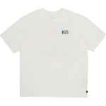 Nike Logotr&uuml;kiga &uuml;mara kaelusega T-s&auml;rk Unisex &Uuml;laosad Valge FV3502-133 XL white