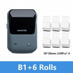 Niimbot B1 Mini kaasaskantav termoprinter Isekleepuv kleebiste etikettide tegija Taskuprinteri m&auml;rgistusmasin Bluetooth Niimbot