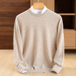 Meeste ka&scaron;miir kampsun Qinghe ka&scaron;miir 30% ka&scaron;miir 70% vill meeste s&uuml;gistalvine ka&scaron;miir pehme ja soe XL pruun