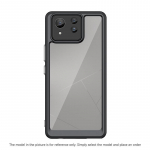 L&auml;bipaistev PMMA &uuml;mbris Asus Zenfone 11 Ultra 10 9 Zenfone11Ultra Zenfone10 Zenfone9 TPU v&auml;rviline pehme &auml;&auml;risega k&otilde;va kate For Asus Zenfone 11 Ultra must