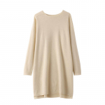 Naiste ka&scaron;miirist kampsun Qinghe ka&scaron;miir 100% ka&scaron;miir naiste s&uuml;gistalvine ka&scaron;miir kampsun pehme ja soe M beež