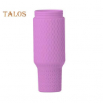 Silikoonist tassi vooder 40 oz termotopside jaoks Korduvkasutatav soojusisolatsioon Vastupidav toidukvaliteediga joogin&otilde;u tarvik &otilde;ues peo jaoks must