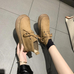 moodsaapad, naine, talv 2024, poolsaapad, tossud, lumesaapad, naiste platvormkingad, mugavad &uuml;mara peaga, madala kontsaga, elegantne s&uuml;gispunk 35 khaki