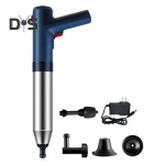 Elektriline WC-kolb Ummistuse eemaldaja Ohutu T&otilde;hus &Uuml;hekordne ummistuse eemaldaja Vannitoa K&ouml;&ouml;gitorud K&otilde;rgsurve Lihtne kasutada elektriline kolb tumesinine v&auml;rv