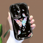 Armas koomiksimustriga kreemjas tekstuuriga korpus Lainelise servaga pehme silikoonkaanega telefoni&uuml;mbris Huawei Honor Infinix Tecno iPhone'i jaoks Huawei Nova 7 SE valge