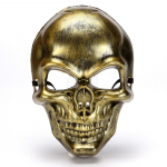 Halloweeni t&auml;isn&auml;o skeletis&otilde;dalase mask, &otilde;udusmask, kaitsemask, ristitule kummituse peamask 1