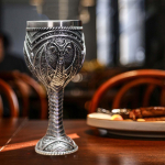 Vanad keskaegsed pokaalid pidulikud joogin&otilde;ud aastap&auml;eva kingitused, korduvkasutatav k&auml;sit&ouml;&ouml;na valmistatud lauakaunistus h&otilde;be