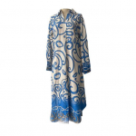 S&uuml;giskevadine maksikleit, v&auml;rviga sobiv prindiga rev&auml;&auml;r V kaelaga, pikad varrukad, avarad, kuni s&auml;&auml;re keskosani, igap&auml;evaseks kandmiseks vabaaja midikleit XXL armee roheline v&auml;rv