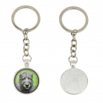 Irish Wolfhound - keychain in a box, own photo, keychain pendant from Art-Dog brand