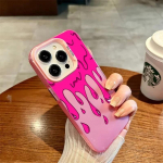 Hot Paint Graffiti Art Electroplate h&otilde;bedane IMD telefoni&uuml;mbris iPhone 11 12 13 14 15 Pro Max 7 8 Plus X XR XS p&otilde;rutuskindel kate iPhone 15