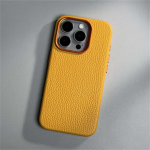 Luksuslik juhtmevaba laadimine MagSafe nahast telefoni&uuml;mbris iPhone 14pro 16 pro max 14 15 13 pro 12 sulamist objektiivi kaitsev k&otilde;va kate iPhone 16 Pro Max