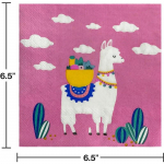 20tk/pakend 33*33cm 2-kihiline &uuml;hekordne peosalvr&auml;tik koomiksimustriga